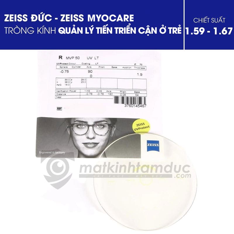 Tròng kính ZEISS MYOCARE - Giải pháp quản lý tiến triển cận thị ở trẻ - Ảnh 2