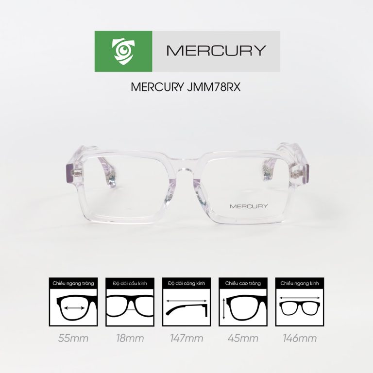 Gọng kính MERCURY JMM78RX - Ảnh 5