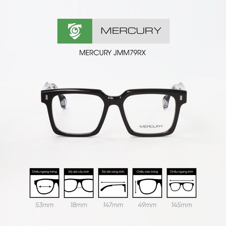 Gọng kính MERCURY JMM79RX - Ảnh 2