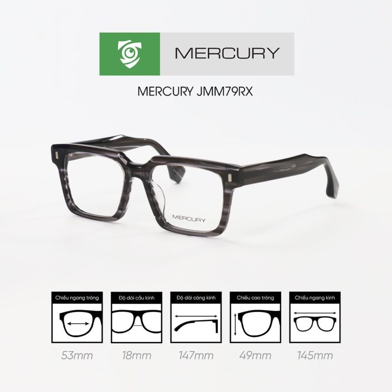 Gọng kính MERCURY JMM79RX - Ảnh 9