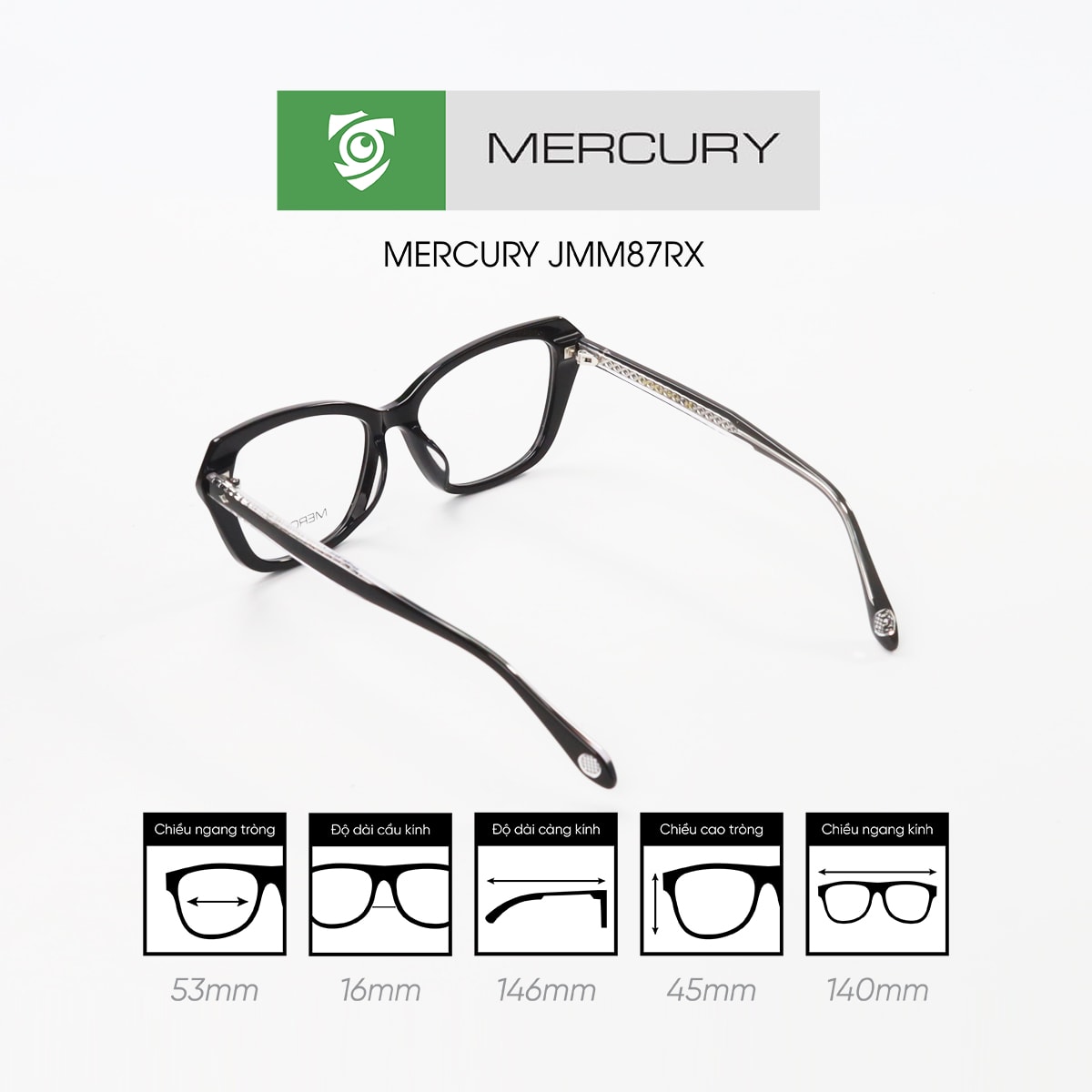 Gọng kính MERCURY JMM87RX - Ảnh 3