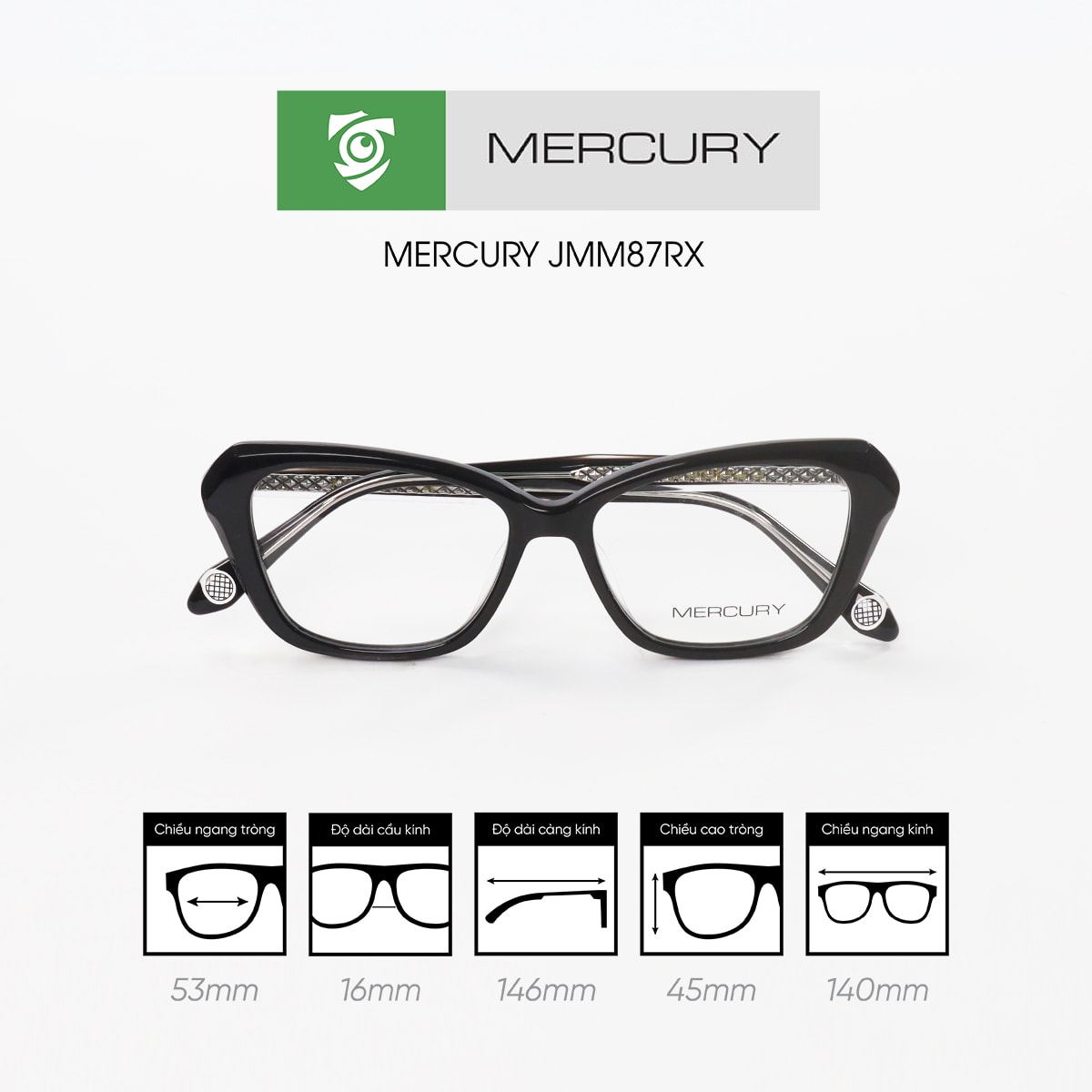 Gọng kính MERCURY JMM87RX - Ảnh 4