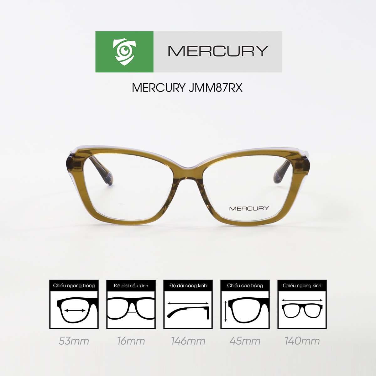 Gọng kính MERCURY JMM87RX - Ảnh 5