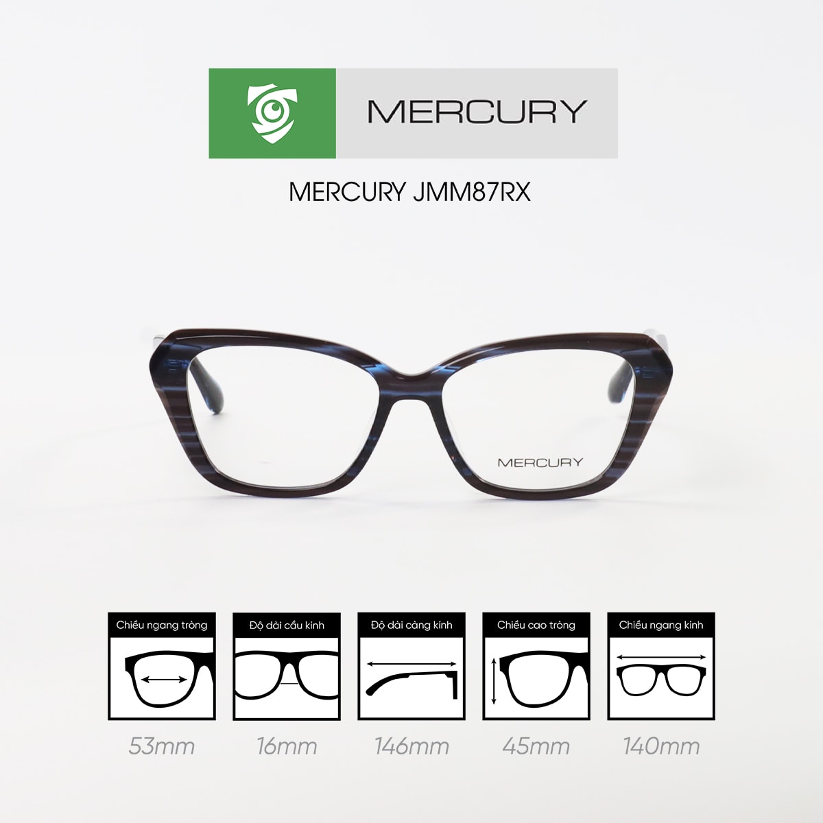 Gọng kính MERCURY JMM87RX - Ảnh 6