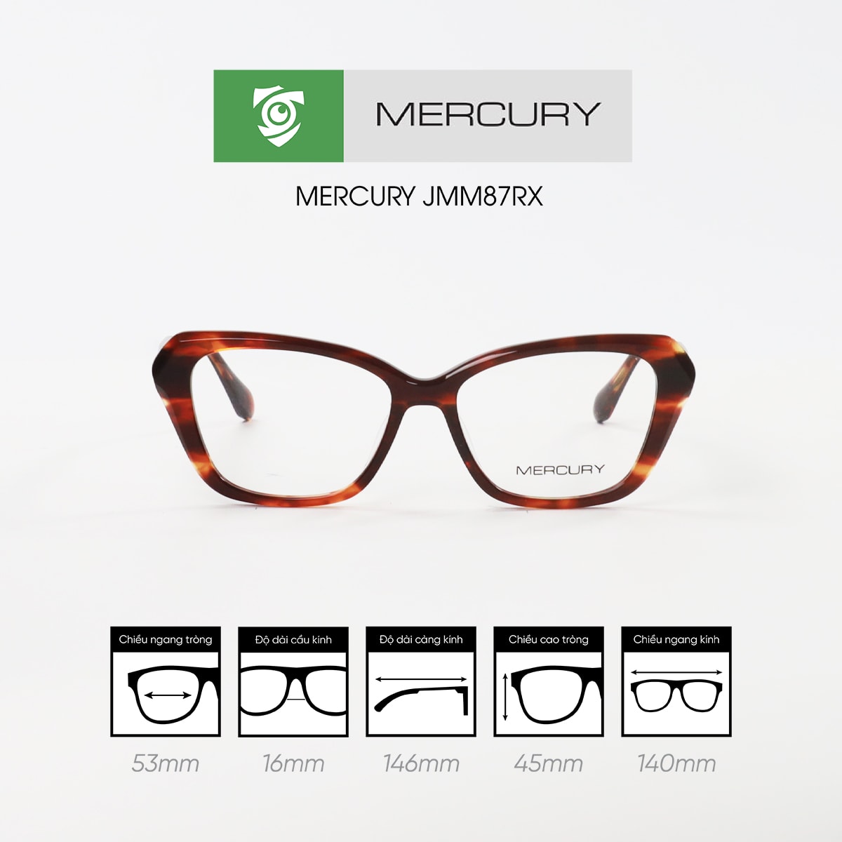 Gọng kính MERCURY JMM87RX - Ảnh 8