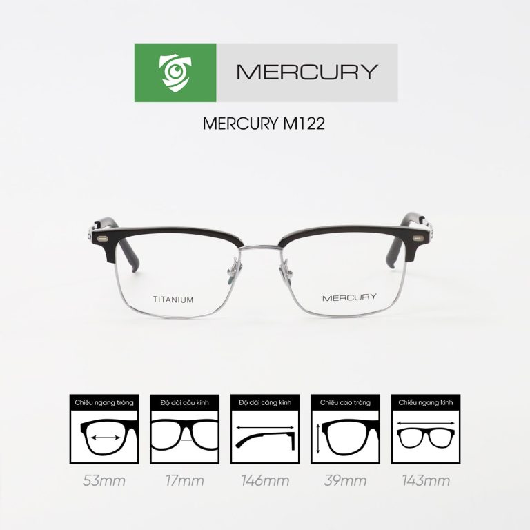 Gọng kính MERCURY M122 - Ảnh 1