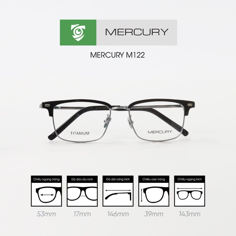 Gọng kính MERCURY M122 - Ảnh 4