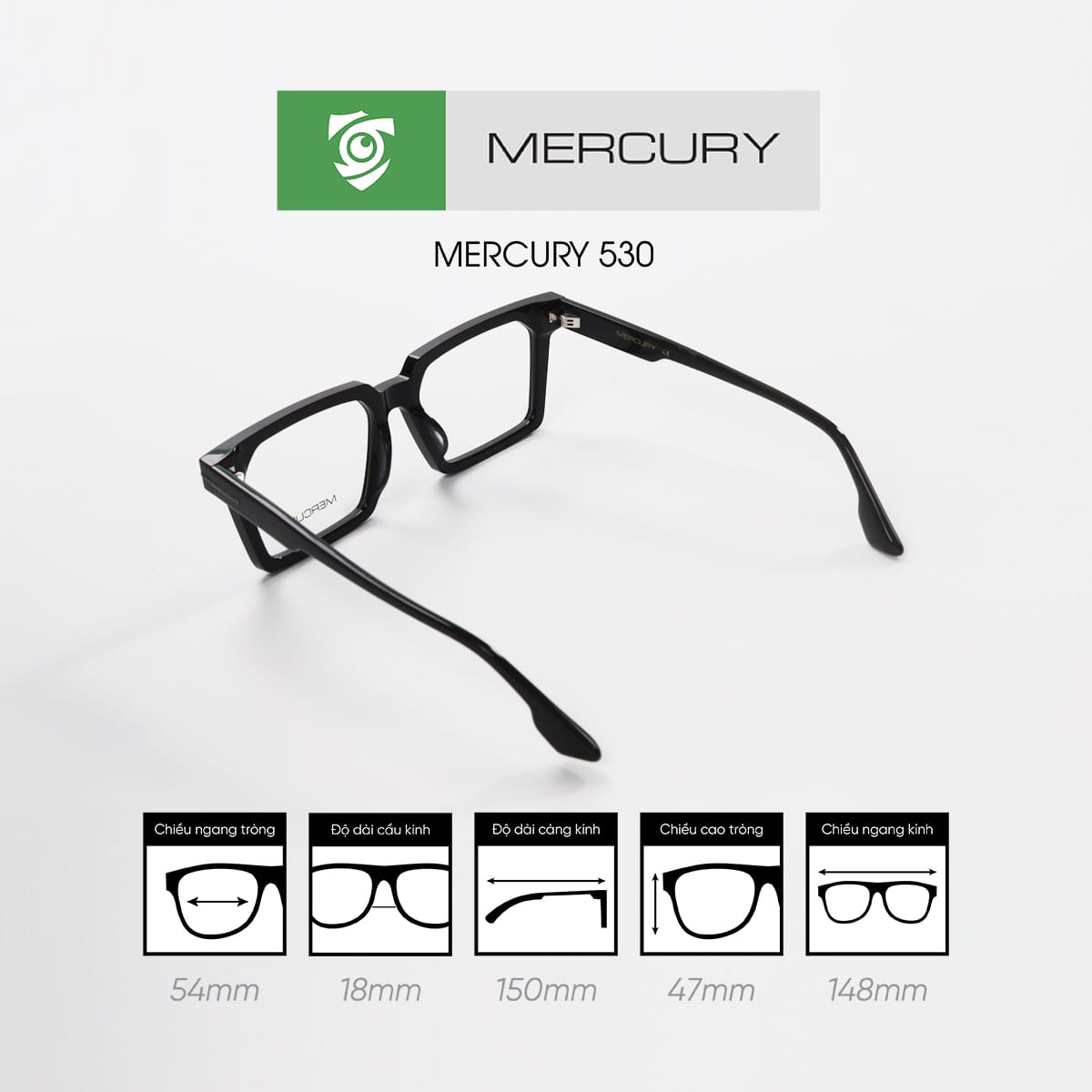 Gọng kính MERCURY 530 - Ảnh 4