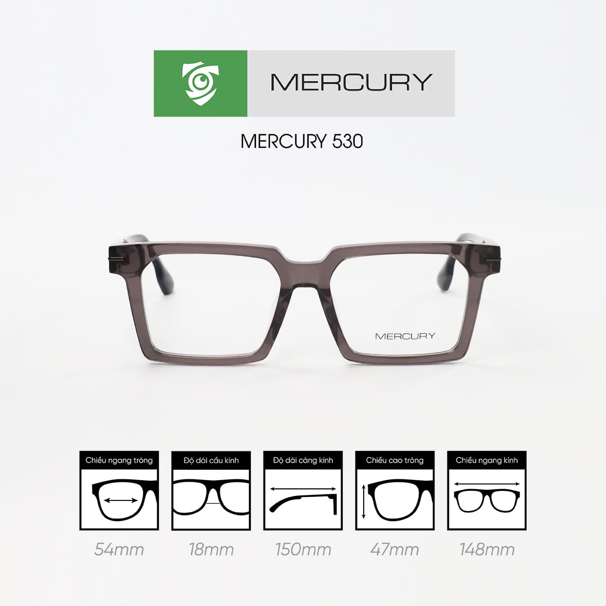 Gọng kính MERCURY 530 - Ảnh 5