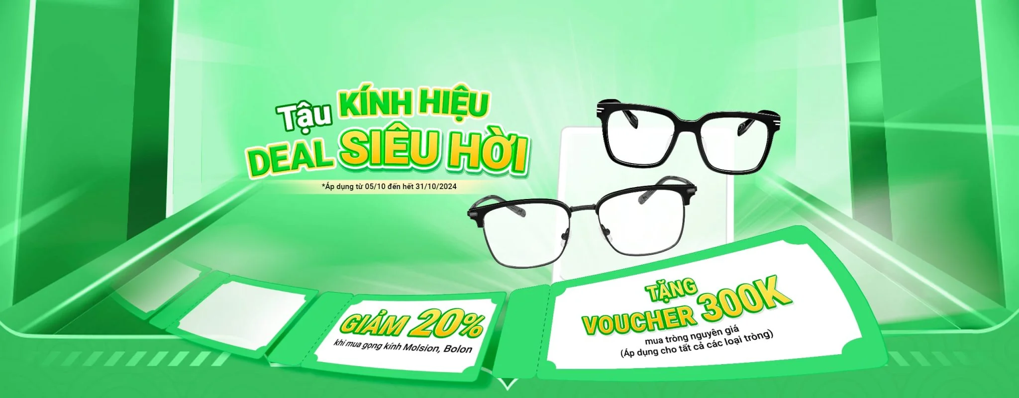 Tậu kính hiệu - Deal siêu hời
