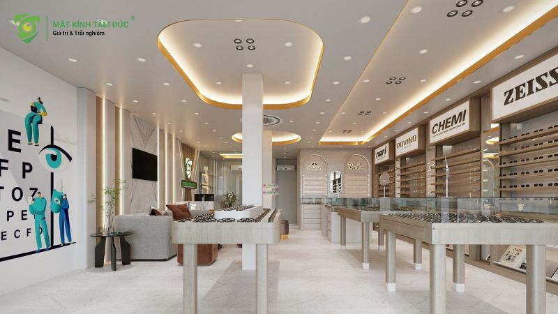 Cửa hàng mắt kính Quận 7 của Tâm Đức