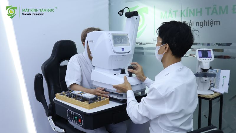 Các bước đo mắt chuẩn quốc tế