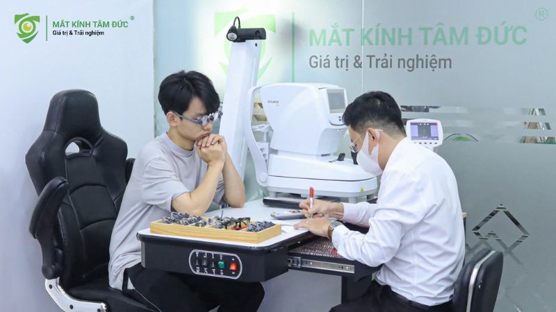 Đo mắt tại mắt kính Tâm Đức quận 9