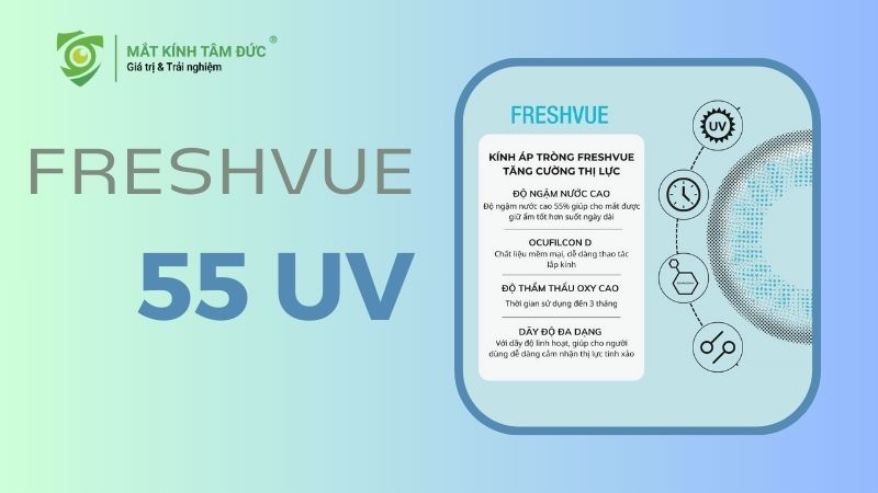 Lợi ích của FreshVue 55 UV