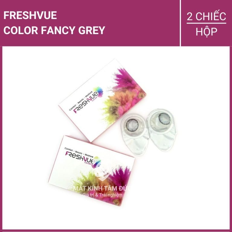 Kính áp tròng FreshVue Color Fancy 3 tháng (2 chiếc/hộp) - Ảnh 3