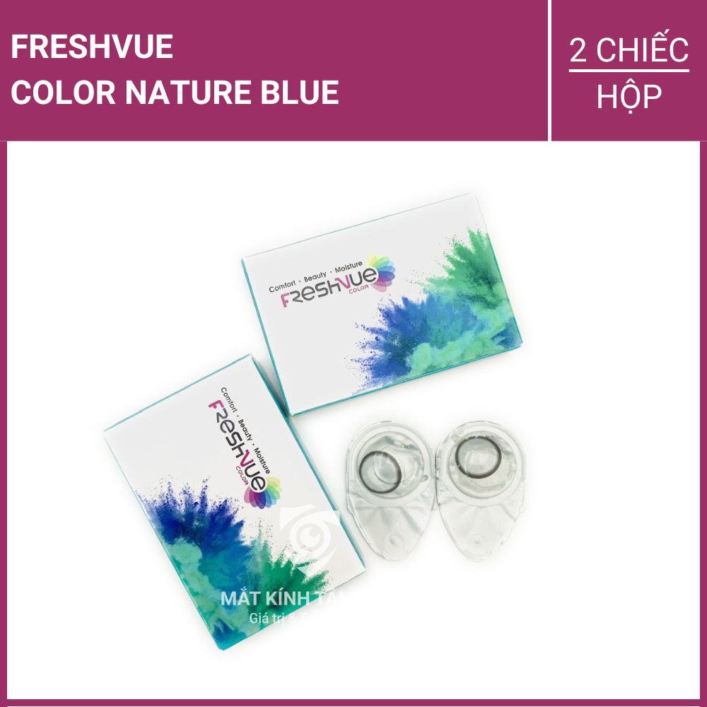 Kính áp tròng FreshVue Color Nature 3 tháng (2 chiếc/hộp) - Ảnh 3