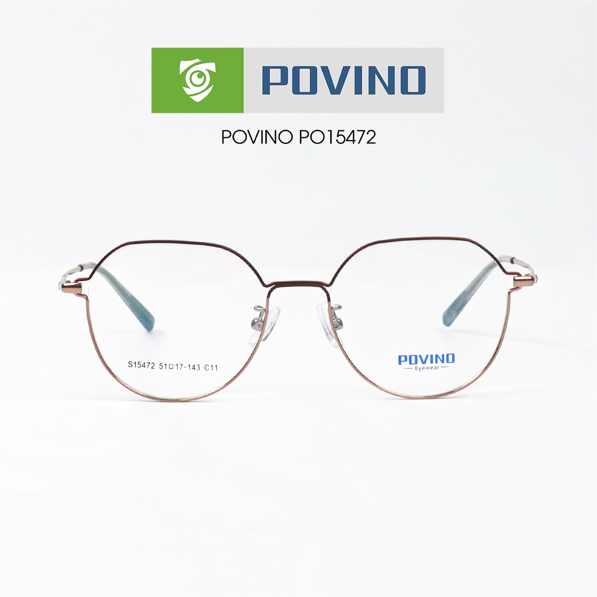 Gọng kính POVINO PO15472 - Ảnh 6