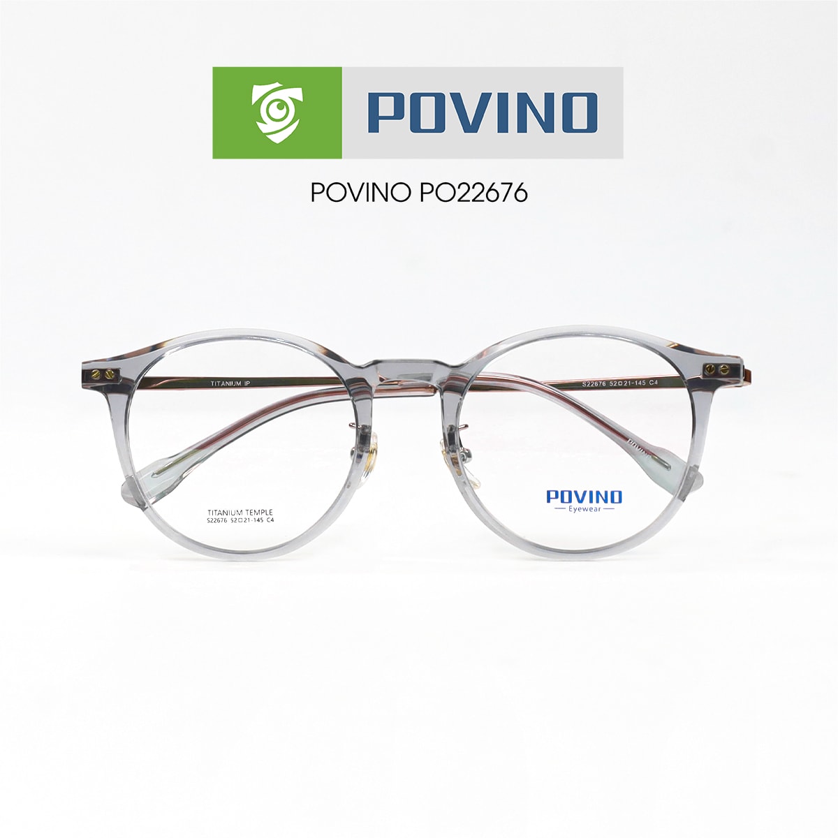 Gọng kính POVINO PO22676 - Ảnh 4