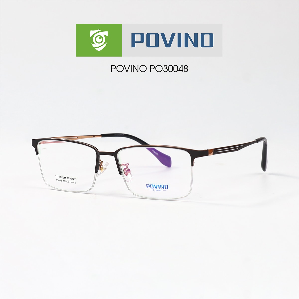 Gọng kính POVINO PO30048 - Ảnh 2