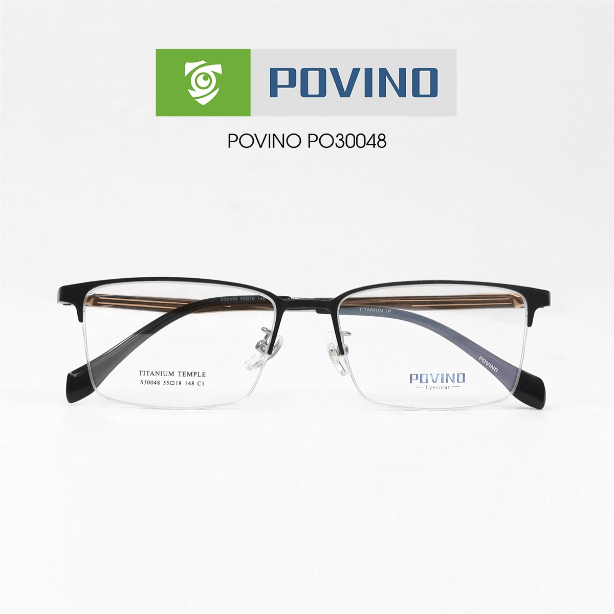 Gọng kính POVINO PO30048 - Ảnh 4
