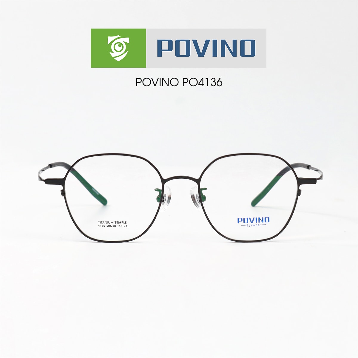 Gọng kính POVINO PO4136 - Ảnh 1