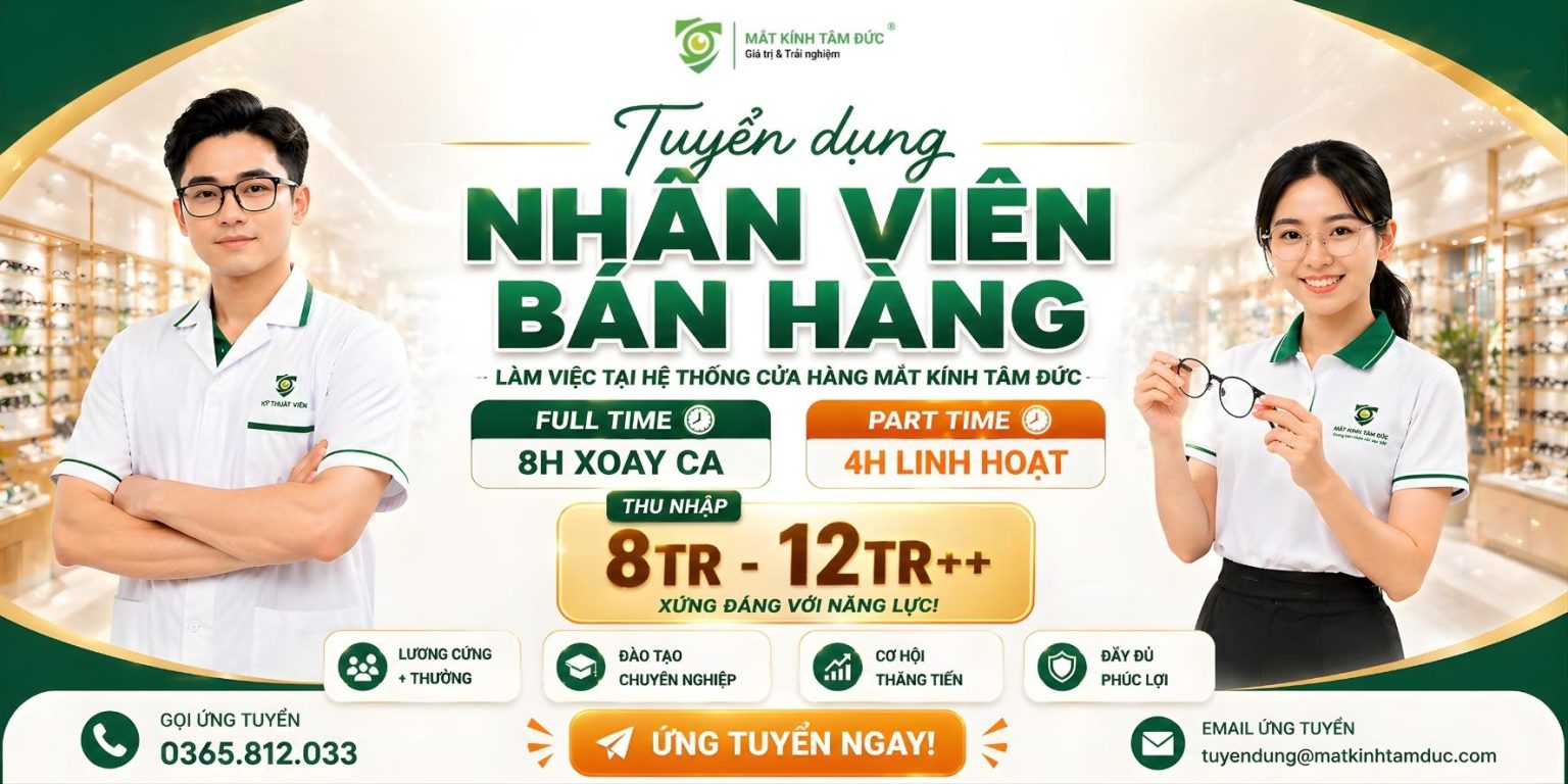 Tuyển dụng Nhân viên bán hàng 2026