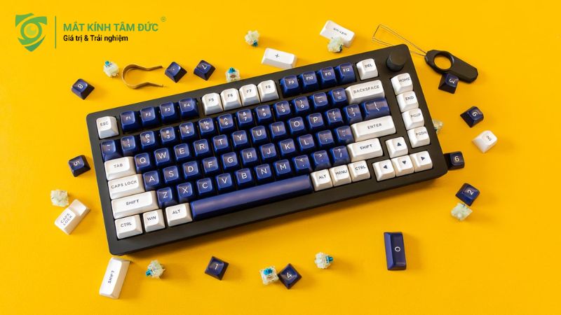 Keyboard cơ với thiết kế đẹp mắt là quà tặng sinh nhật cho nam, lý tưởng cho những tín đồ công nghệ