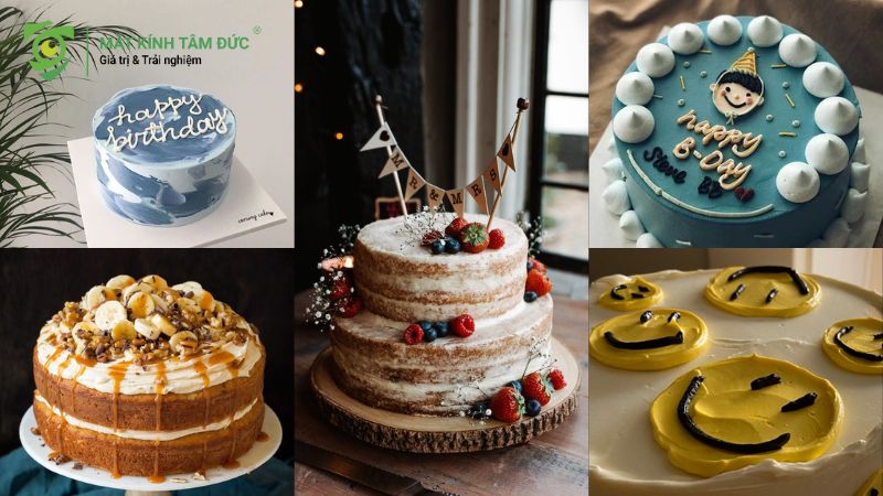 Các loại bánh sinh nhật với thiết kế ngọt ngào, hoàn hảo để tặng quà sinh nhật cho nam