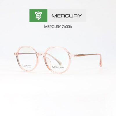 Gọng kính MERCURY LV76006 CJ13 - gọng kính oval - màu hồng - hình mặt bên sản phẩm