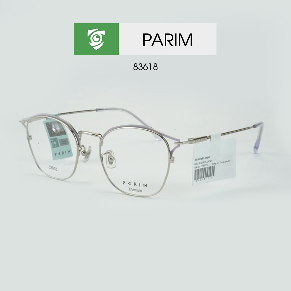 Gọng kính PARIM 83618 - Ảnh 7