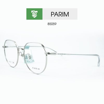 Gọng kính PARIM 85059 N1 - màu Bạc - size M - ảnh chụp mặt bên sản phẩm