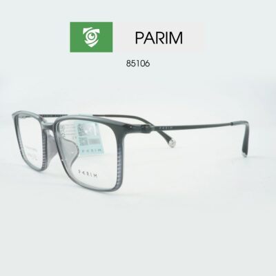 Gọng kính PARIM 85106 B1S, màu đen ombre, gọng hình vuông, size L - ảnh chụp mặt bên sản phẩm