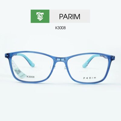 Gọng kính PARIM K3008 C2 - màu xanh dương - ảnh chụp mặt trước sản phẩm 