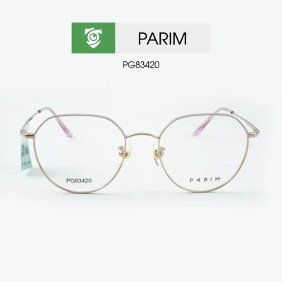 Gọng kính PARIM PG83420 K2 - màu Tím Hồng - ảnh chụp mặt trước sản phẩm