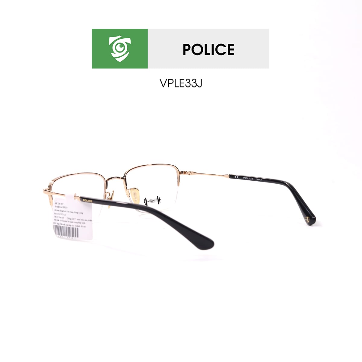 GỌNG KÍNH POLICE VPLG14J - Ảnh 4