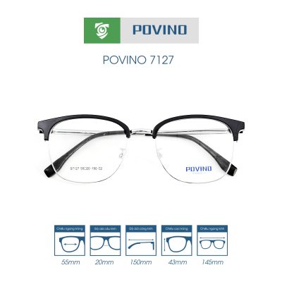 Gọng kính POVINO PO7127 - Ảnh 10