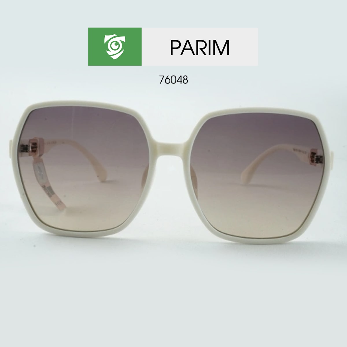 Kính mát PARIM 76035 T1 - nâu trà - hình chụp mặt trước sản phẩm