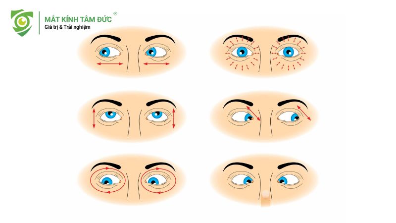 Các bài tập thể dục cho mắt sẽ giúp mắt khỏe hơn, mang lại đôi mắt to tròn tự nhiên