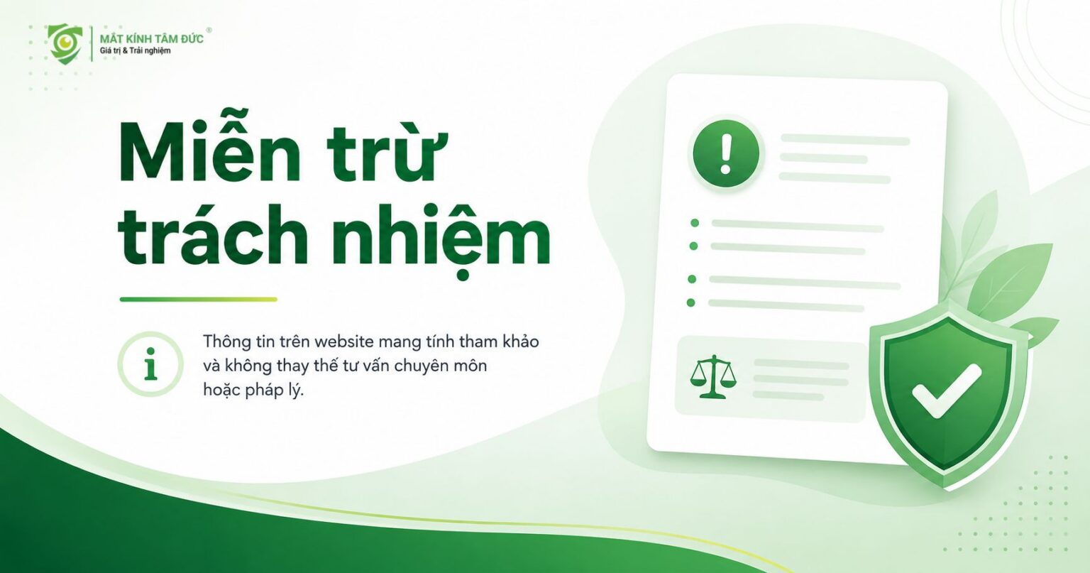 Miễn trừ trách nhiệm