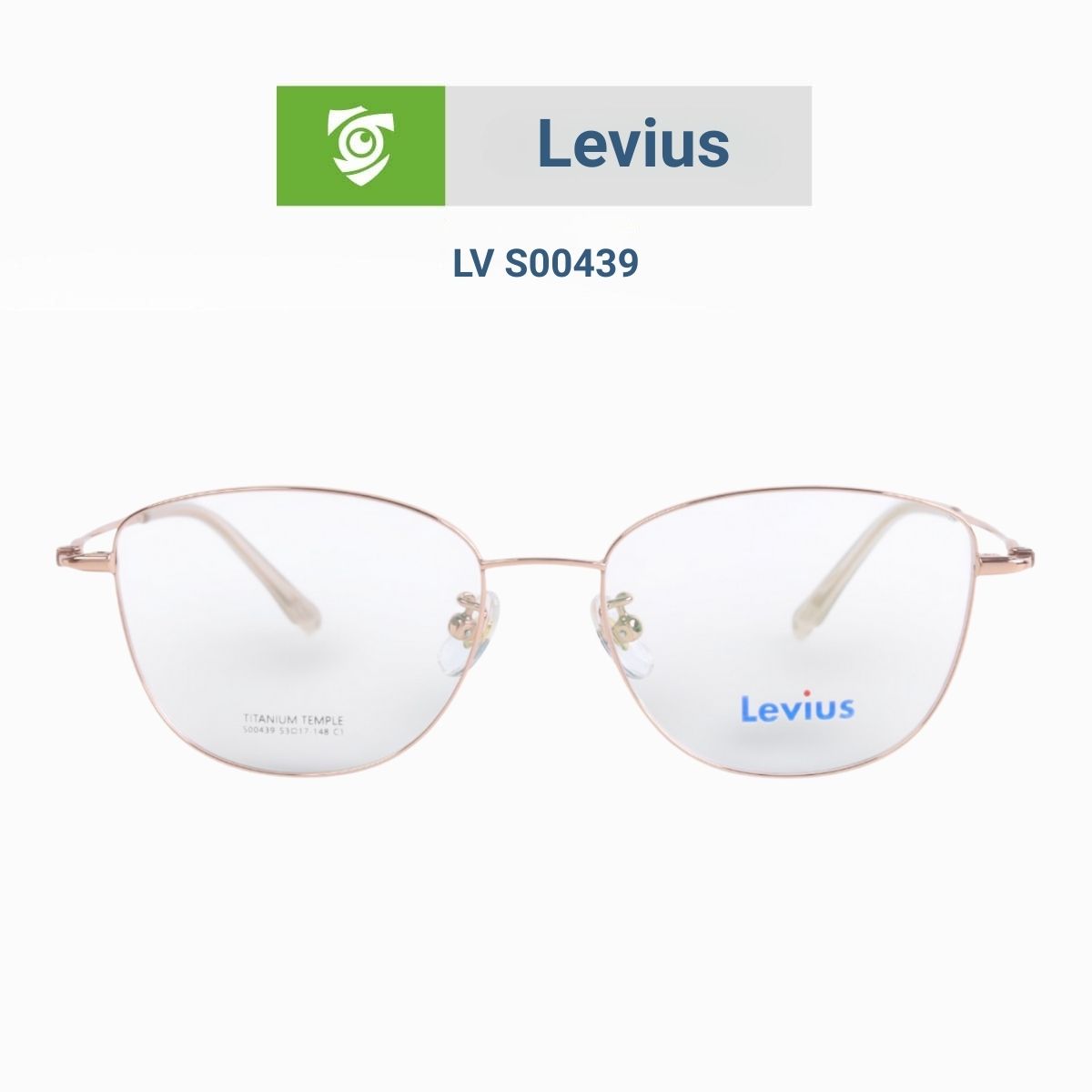 Bộ sưu tập gọng kính Levius S00439 mới nhất tại Mắt kính Tâm Đức