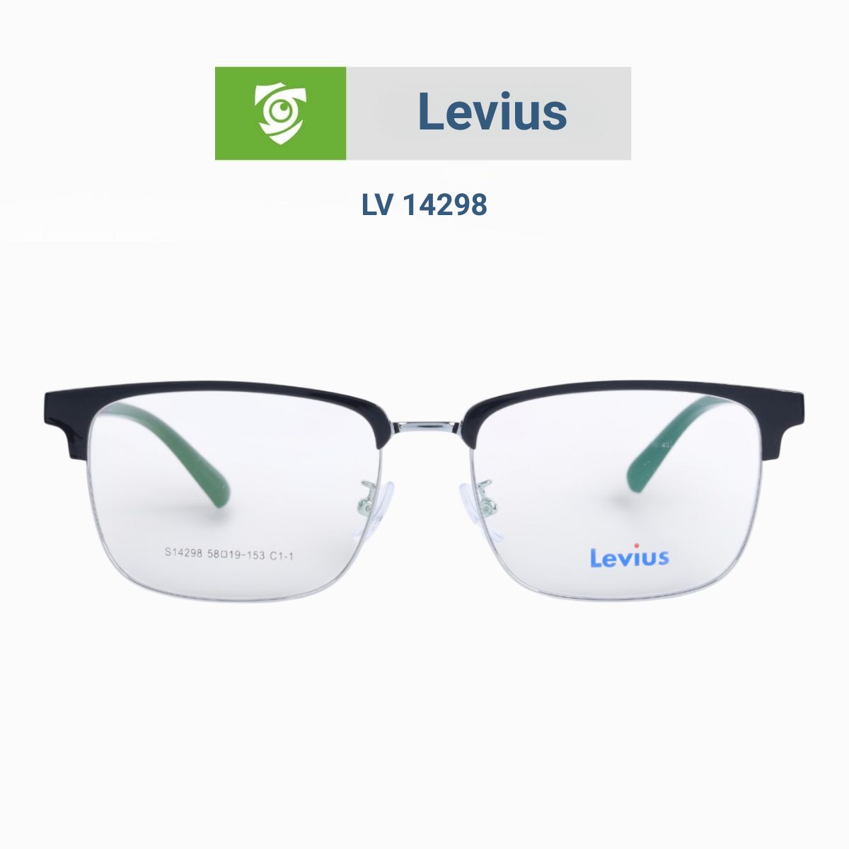 Bộ sưu tập gọng kính Levius 14298 mới nhất tại Mắt kính Tâm Đức