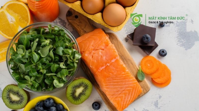 Cách chăm sóc mắt hiệu quả thông qua chế độ ăn uống giàu vitamin và omega 3