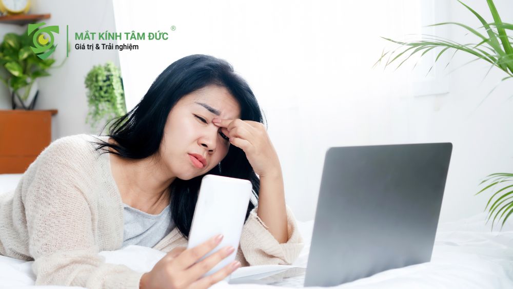 Rối loạn thị giác là gì? Cho mắt nghỉ ngơi và điều chỉnh ánh sáng giúp giảm triệu chứng hội chứng thị giác màn hình