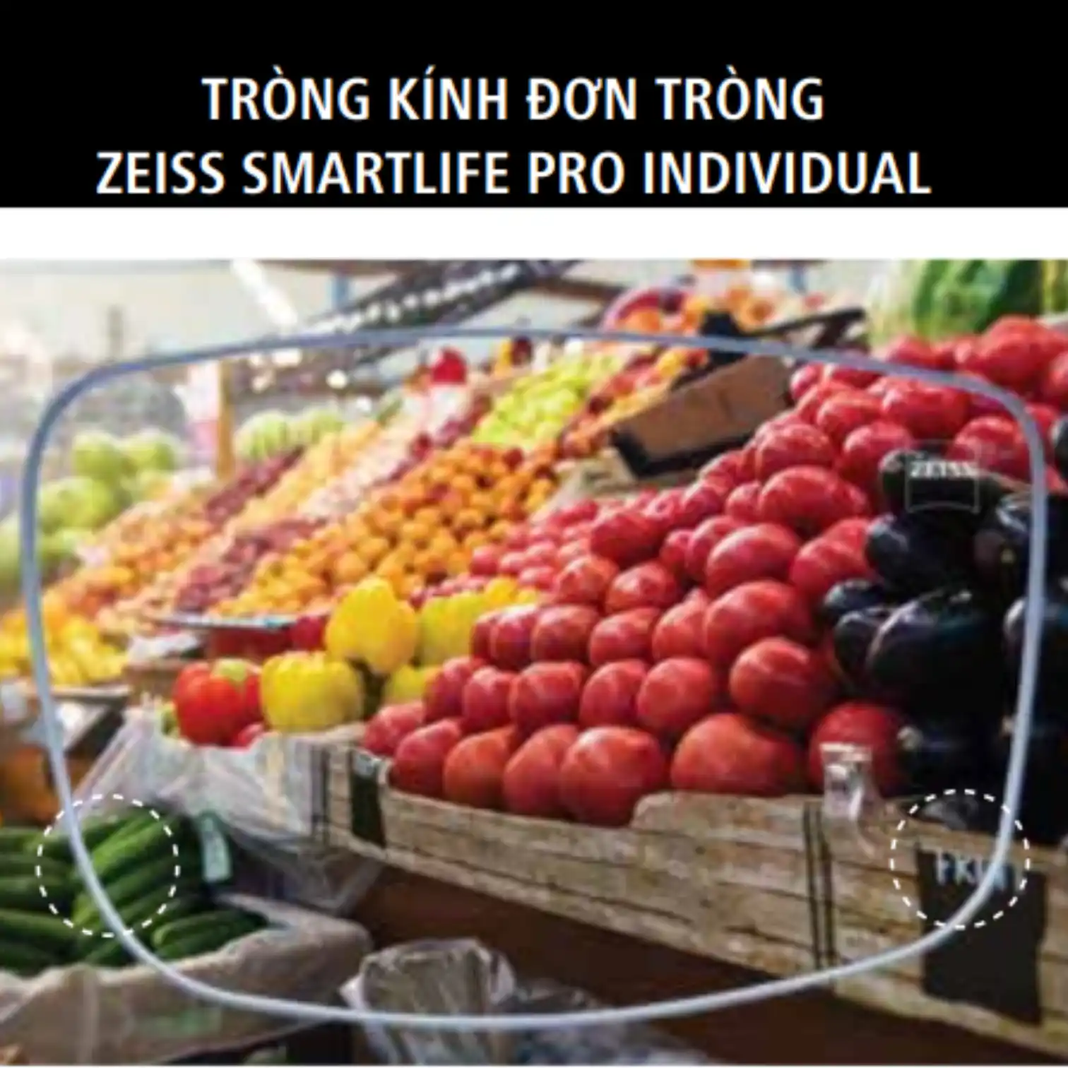 Tròng kính Đơn tròng ZEISS SmartLife Pro Individual - Ảnh 2