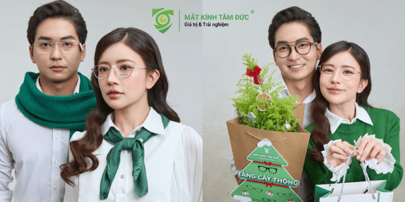 Gọng kính nam và gọng kính nữ tại Mắt kính Tâm Đức 