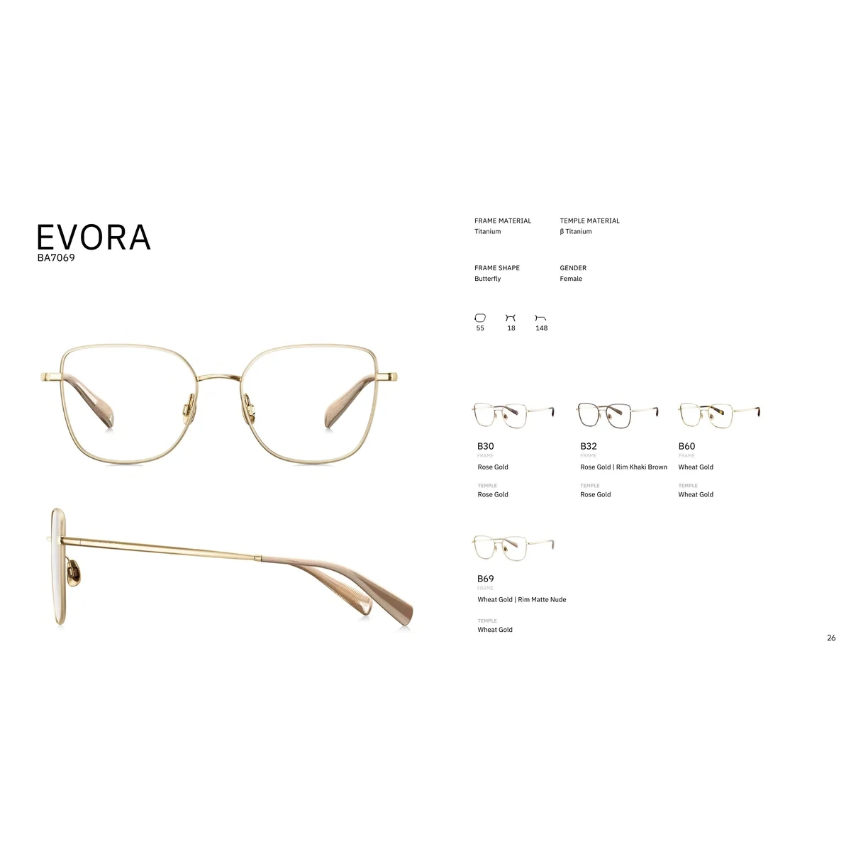 Gọng kính Bolon Evora BA7069 - Ảnh 4