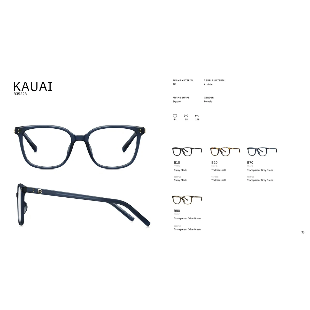 Gọng kính Bolon Kauai BJ5223 - Ảnh 2