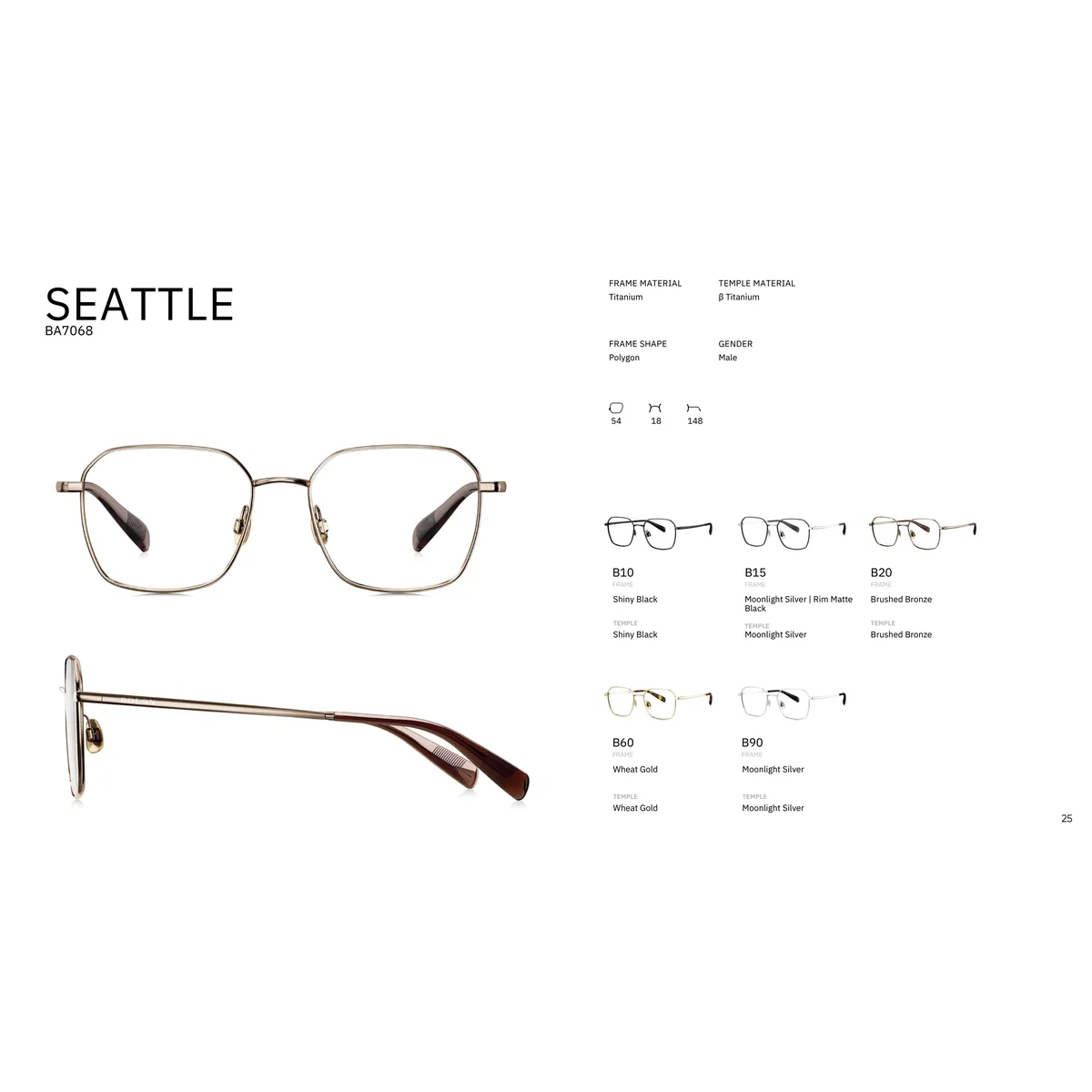 Gọng kính Bolon Seattle BA7068 - Ảnh 5