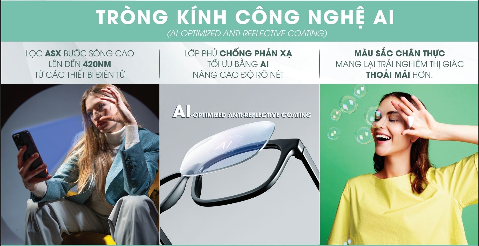 Tròng kính divel ứng dụng công nghệ AI