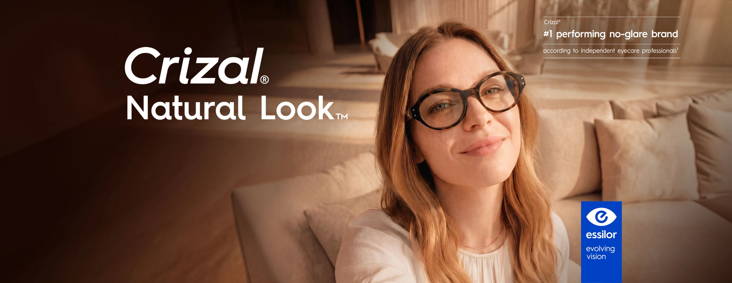 Tròng kính Essilor Crizal Natural Look